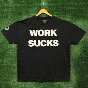 Blink-182 Work Sucks All The Small Things Rock Band T-Shirt Size XXL